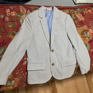 J crew crewcuts boy suit jacket 8